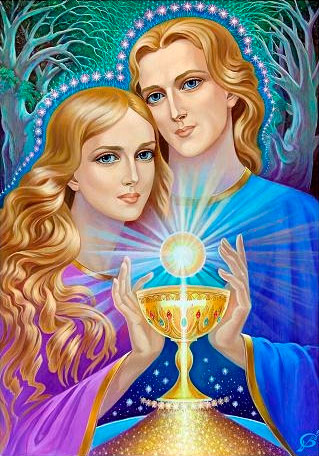 Иисус и Магдалина